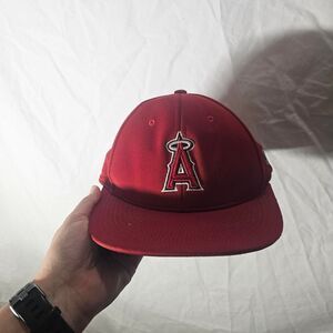 Angels sporty red baseball cap